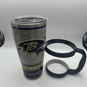 Tervis Tumbler 28oz Baltimore Ravens NFL Football Plus Handle Holder